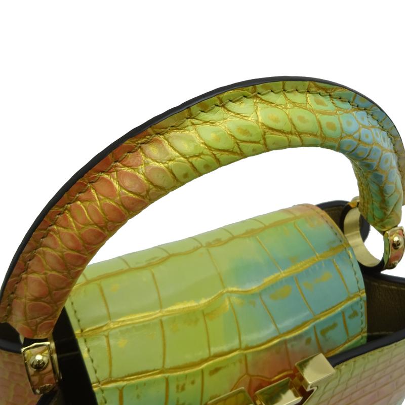 LOUIS VUITTON ［銀座店］LOUIS LV ルイ・ヴィトン カプシーヌ MINI 