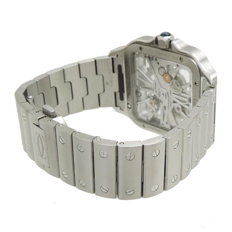 Cartier ［銀座店］CARTIER カルティエ サントス ドゥ スケルトン  