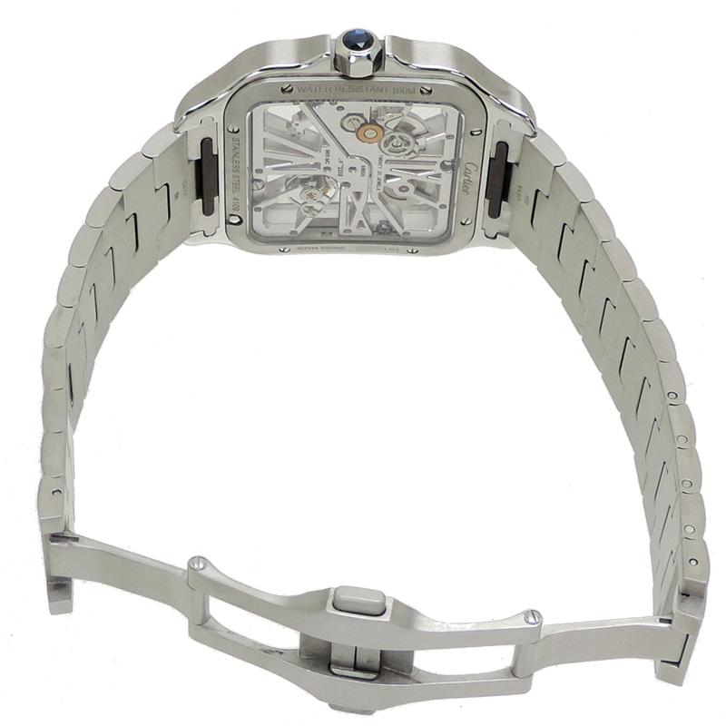 Cartier ［銀座店］CARTIER カルティエ サントス ドゥ スケルトン  