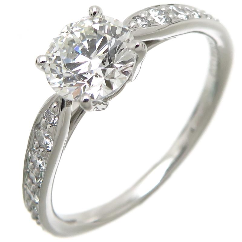 銀座店］TIFFANY&Co. ティファニー 0.74ct ダイヤモンド ハーモニー 