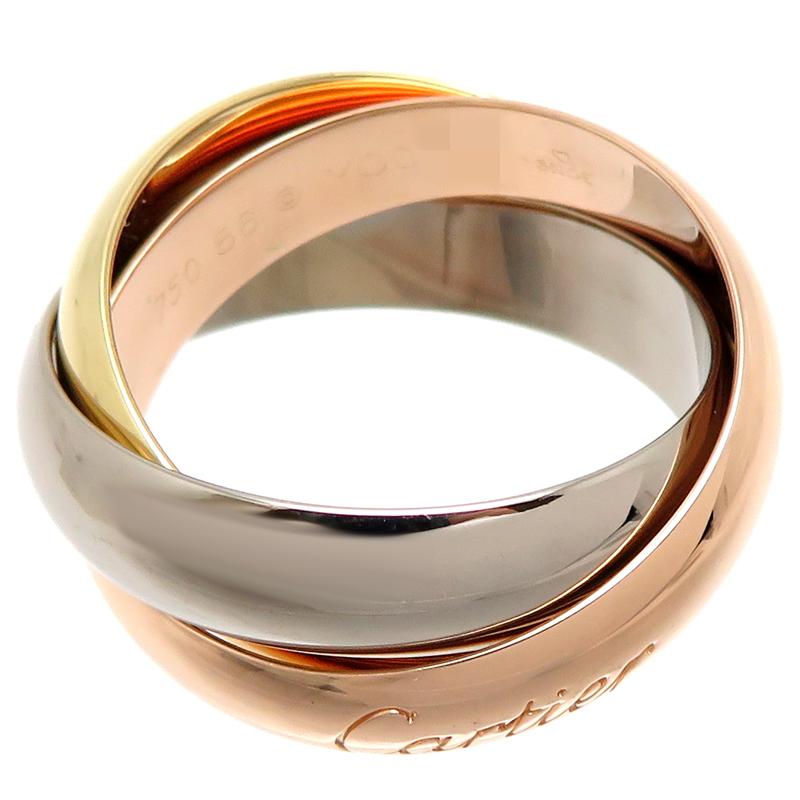 Cartier リング 750 50 Cartier カルティエ リング レディース ブランド 指輪 750PG
