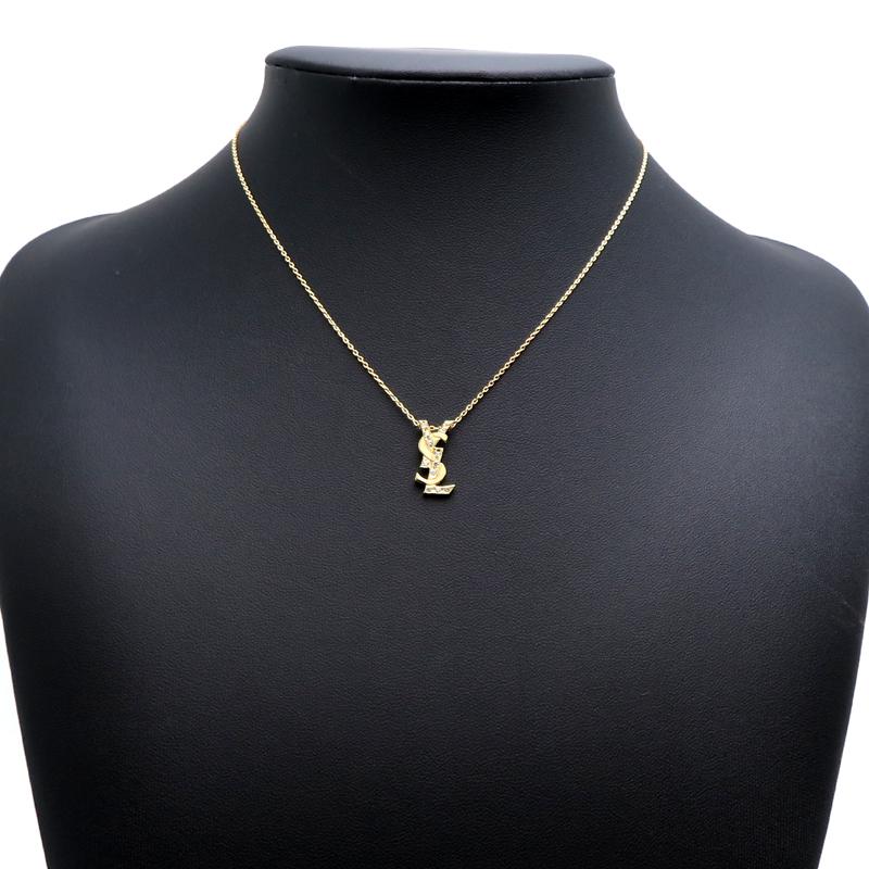 イヴサンローラン イブ・サンローラン YSL ロゴネックレス イヴサンローラン イブ・サンローラン YSL ロゴネックレス