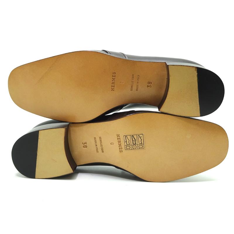 HERMES（エルメス） ［飯能本店］HERMES ウッド ビッドローファー #38