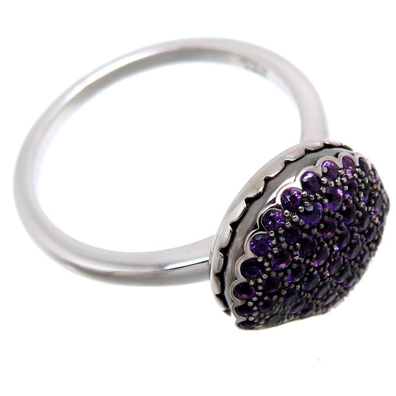 ブシュロン アメジスト レディスリング K18YG Boucheron