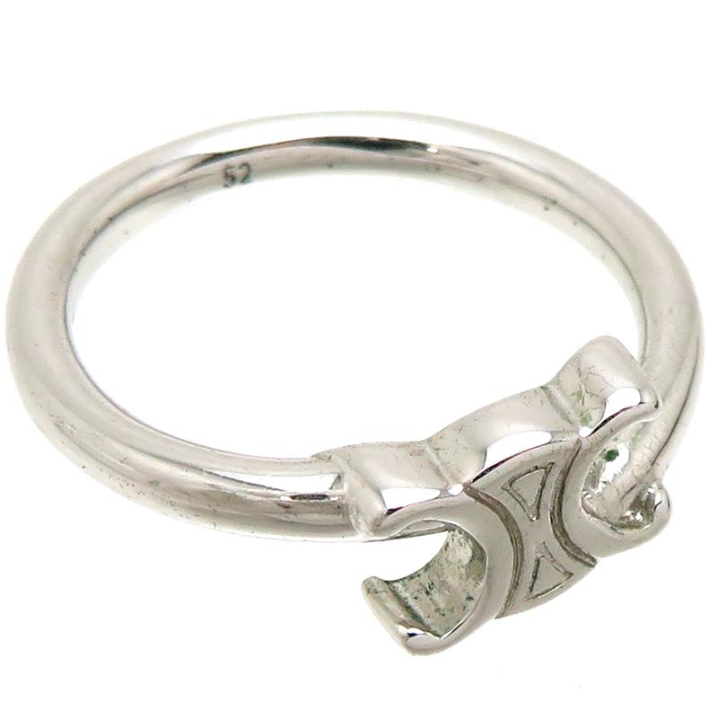 CELINE セリーヌ トリオンフ リング CELINE - セリーヌ CELINE アシンメトリックリング トリオンフ