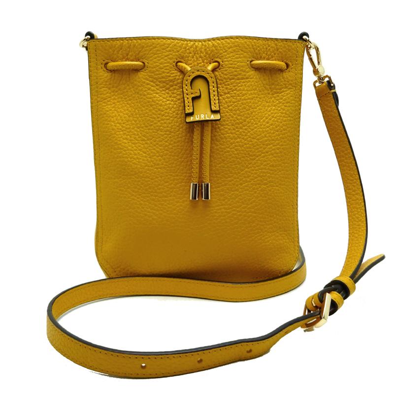 FURLA ［飯能本店］Furla フルラ 巾着バッグ ショルダーバッグ レザー 