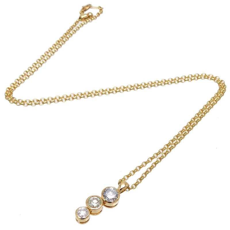 銀座店］Non Brand ノンブランド K18YG 1.21ct ダイヤモンド