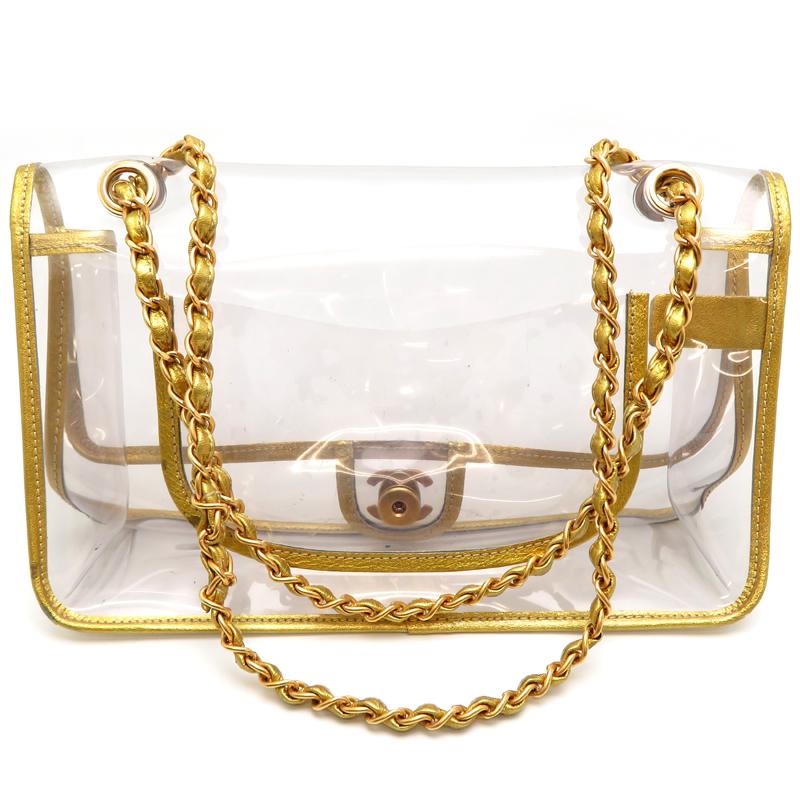 CHANEL ［銀座店］CHANEL シャネル ※シール付き クリア チェーン