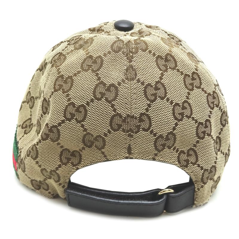 飯能本店］GUCCI グッチ キャップ Mサイズ 58cm 200035 キャップ GG 
