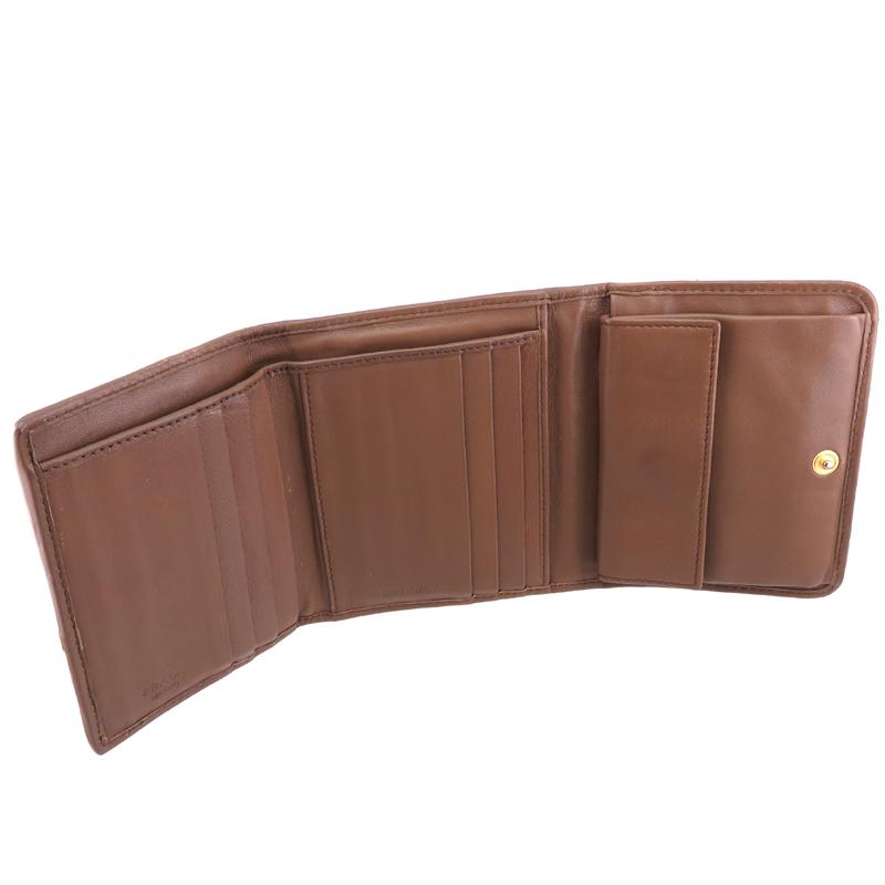 PRADA（プラダ） ［飯能本店］PRADA ゴーフル トライフォールド