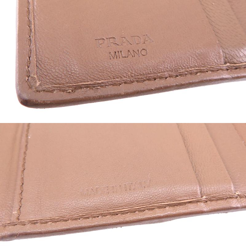 PRADA ［飯能本店］PRADA プラダ ゴーフル トライフォールド 