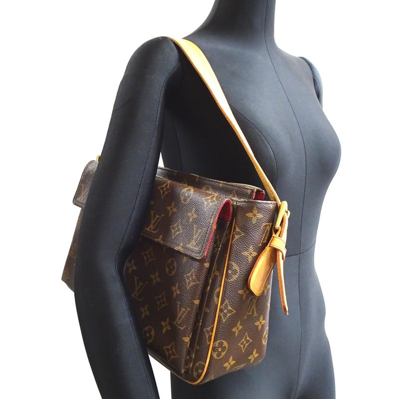 ルイヴィトン　ヴィバシテ　GM ルイ・ヴィトン LOUIS VUITTON ヴィバシテGM M51163 ブラウン