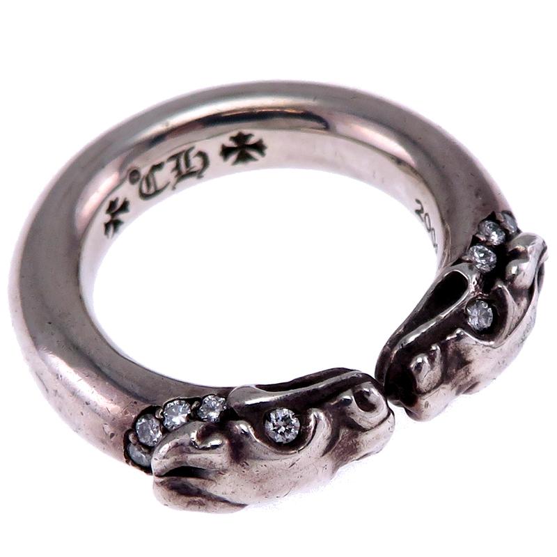 銀座店］CHROME HEARTS クロムハーツ ※インボイス付き SV925 CH ダブル