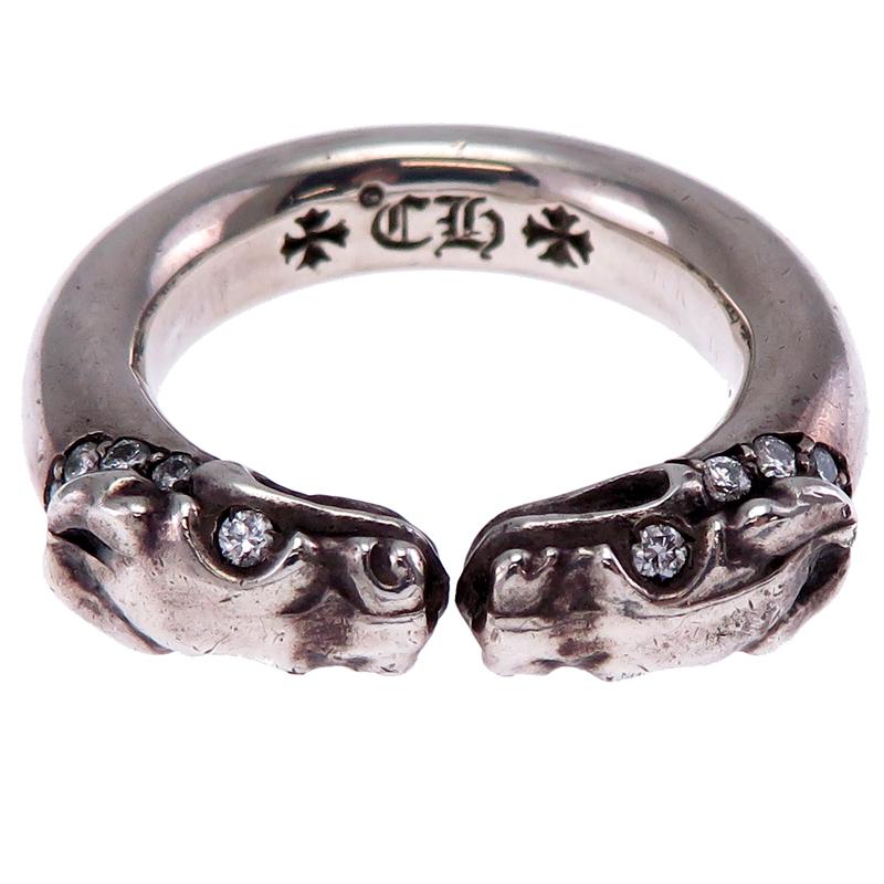 銀座店］CHROME HEARTS クロムハーツ ※インボイス付き SV925 CH ダブル 