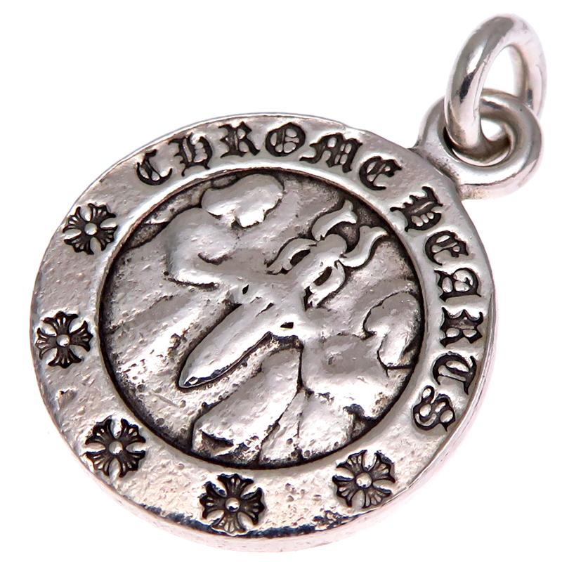 銀座店］CHROME HEARTS クロムハーツ SV925 エンジェル メダル