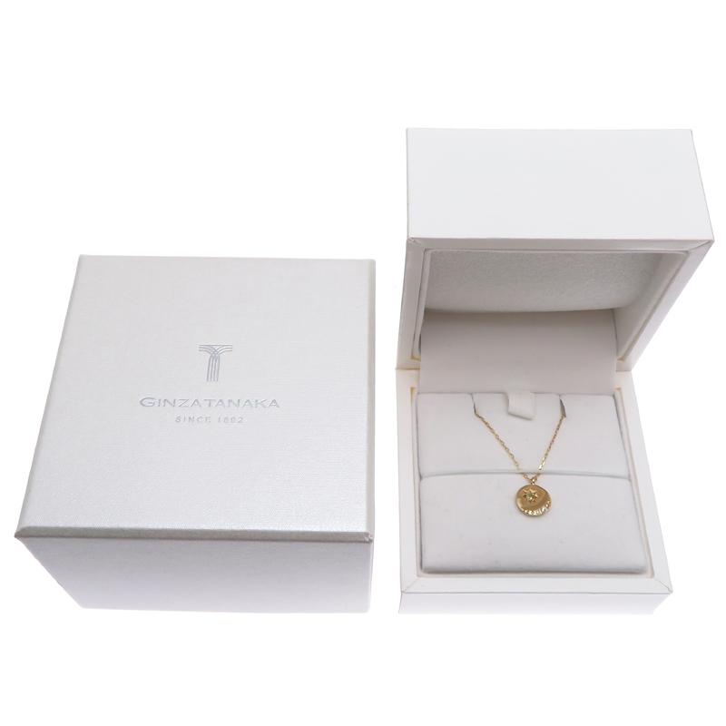 飯能本店］Ginza Tanaka 銀座田中 K18 0.02ct ペリドット ダイヤモンド