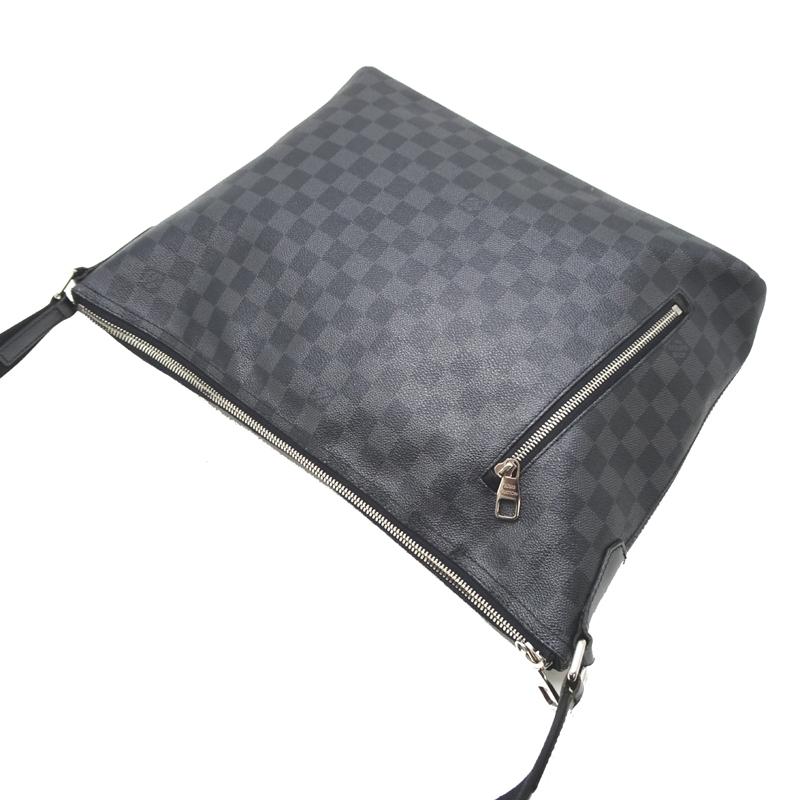 VUITTON LV ルイ・ヴィトン ミックMM N41106(廃番) ショルダーバッグ ダミエグラフィット ブラック 【穂乃花】 メンズ DH84291