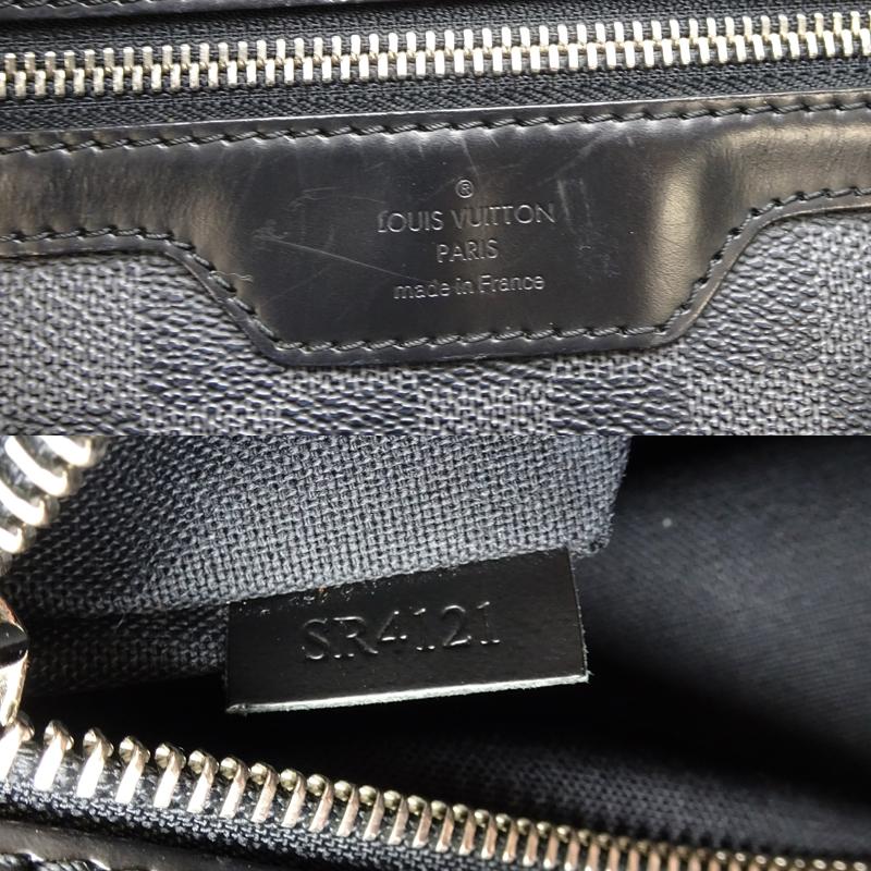 VUITTON LV ルイ・ヴィトン ミックMM N41106(廃番) ショルダーバッグ ダミエグラフィット ブラック 【穂乃花】 メンズ DH84291