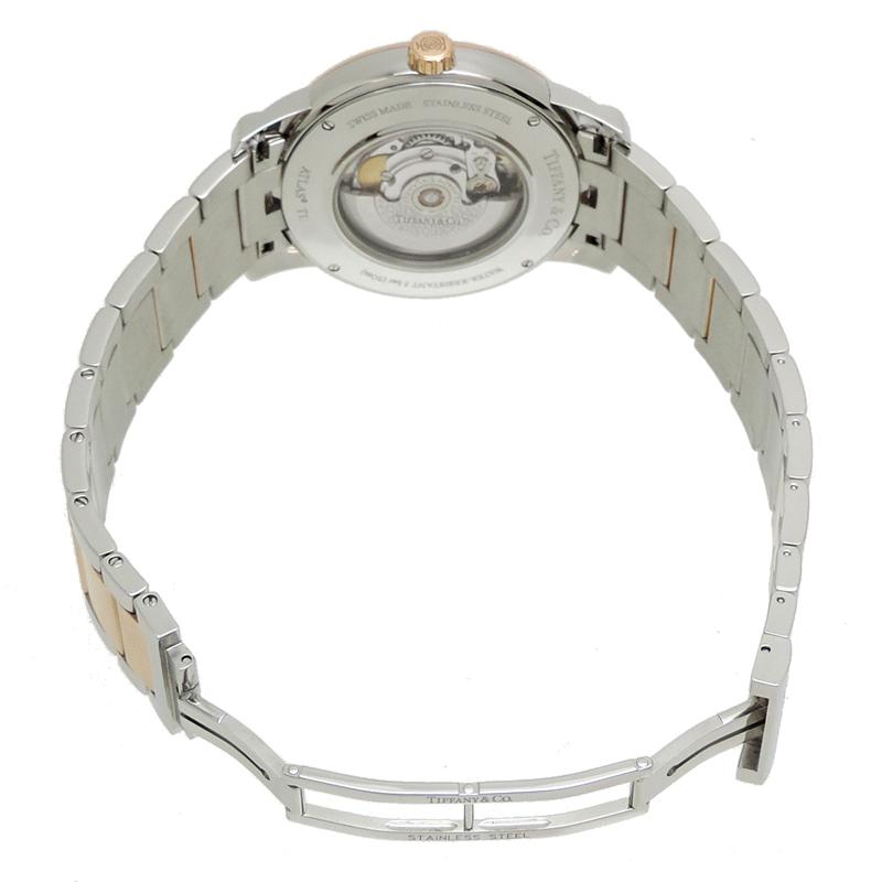 ［飯能本店］TIFFANY&Co. ティファニー アトラス ドーム Z1800.68.13A21.A00A 腕時計 メンズ DH84461の画像