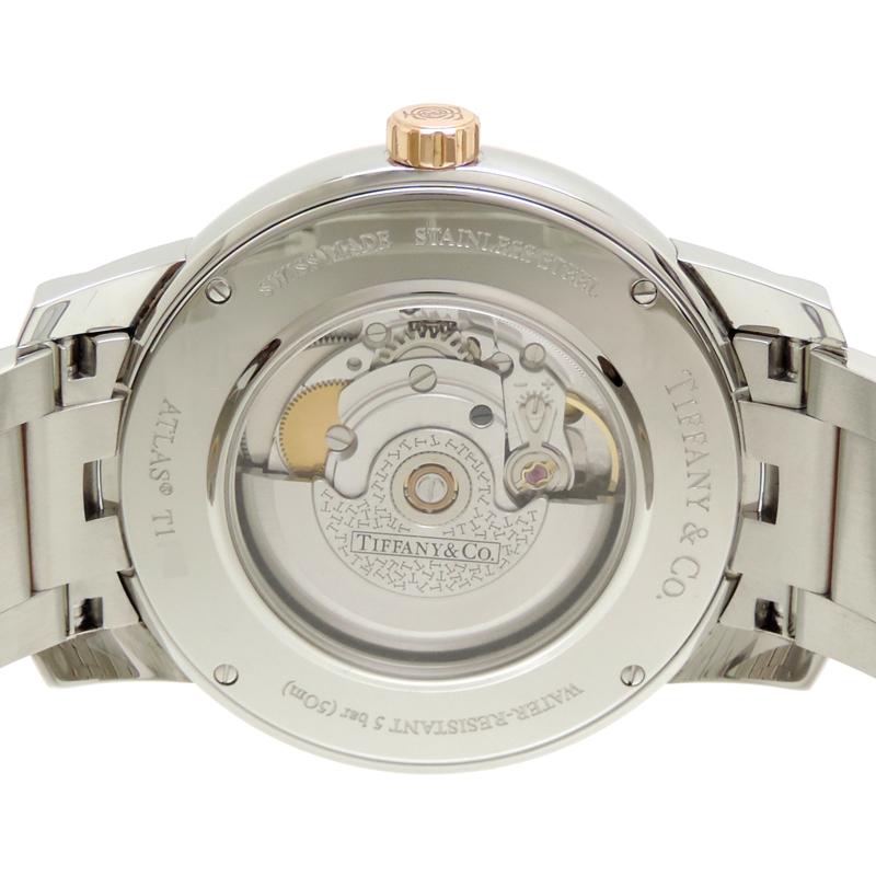 ［飯能本店］TIFFANY&Co. ティファニー アトラス ドーム Z1800.68.13A21.A00A 腕時計 メンズ DH84461の画像