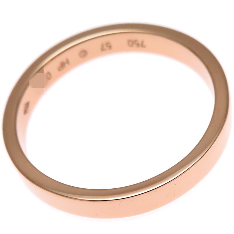 銀座店］CARTIER カルティエ #57 ウエディング リング・指輪 750ピンク 