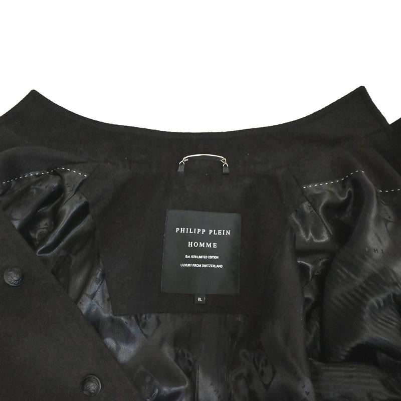 虎　PHILIPP PLEIN スカルデザイン ダウンジャケット XL PHILIPP PLEIN スカルデザイン ダウンジャケット XL