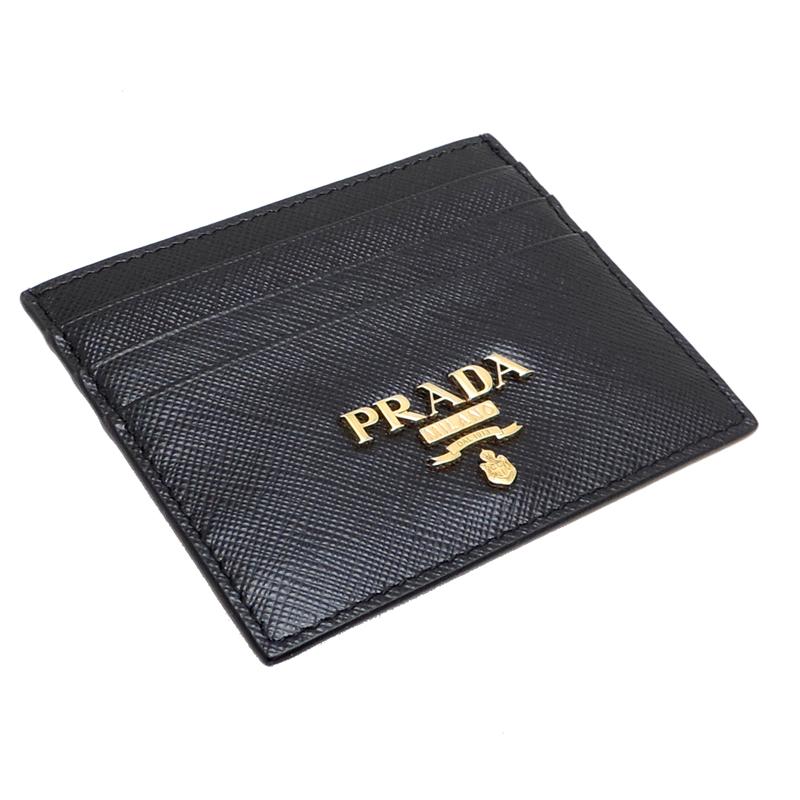 PRADA ［飯能本店］PRADA プラダ メタルロゴ 1MC025 カードケース  