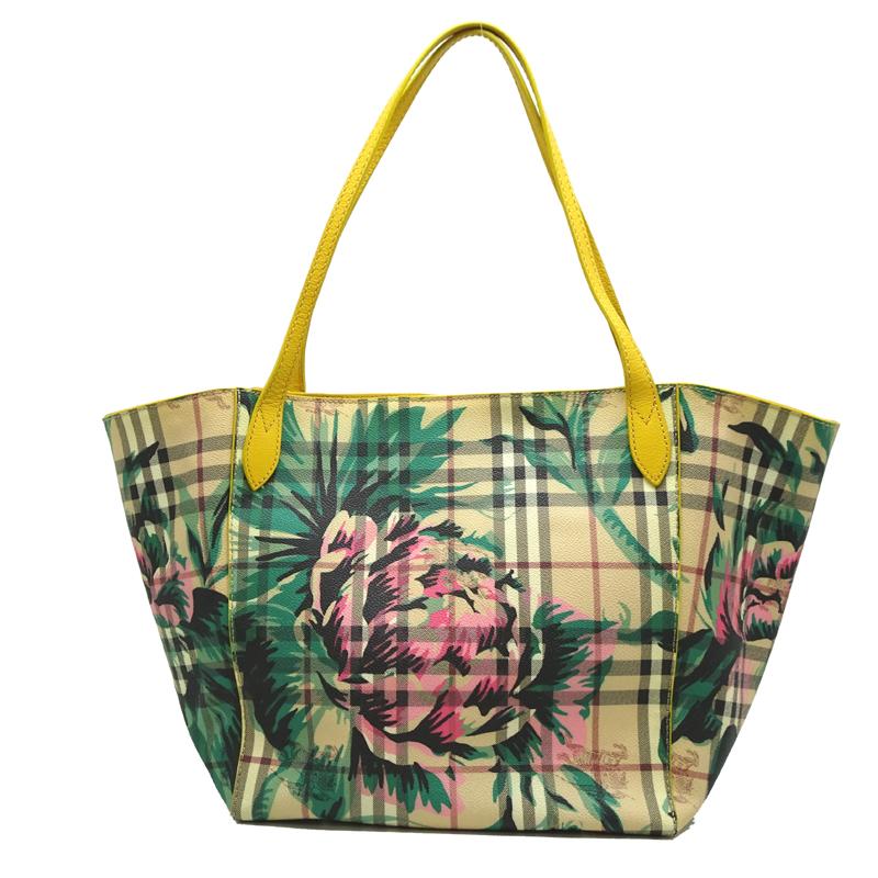 Burberry バーバリーフラワープリント ショルダーバッグ新品
