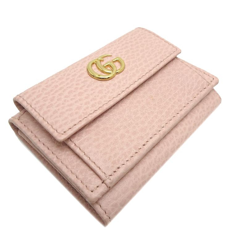 GUCCI（グッチ） ［銀座店］GUCCI コンパクト ウォレット 523277 三