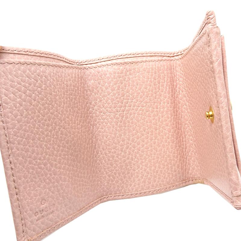 GUCCI（グッチ） ［銀座店］GUCCI コンパクト ウォレット 523277 三
