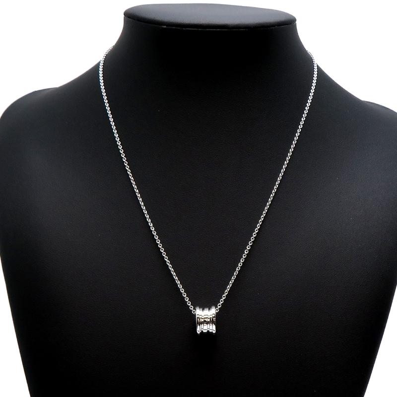 銀座店］BVLGARI ブルガリ ビーゼロワン ネックレス 750ホワイト 