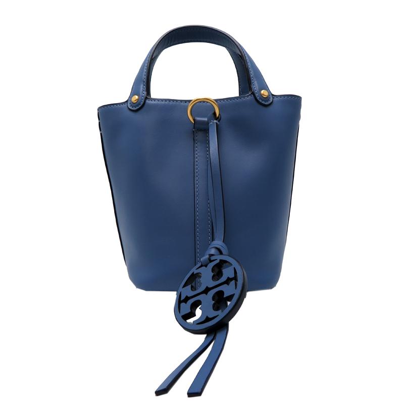 Tory Burch バケットバッグ ホワイト/ブルー