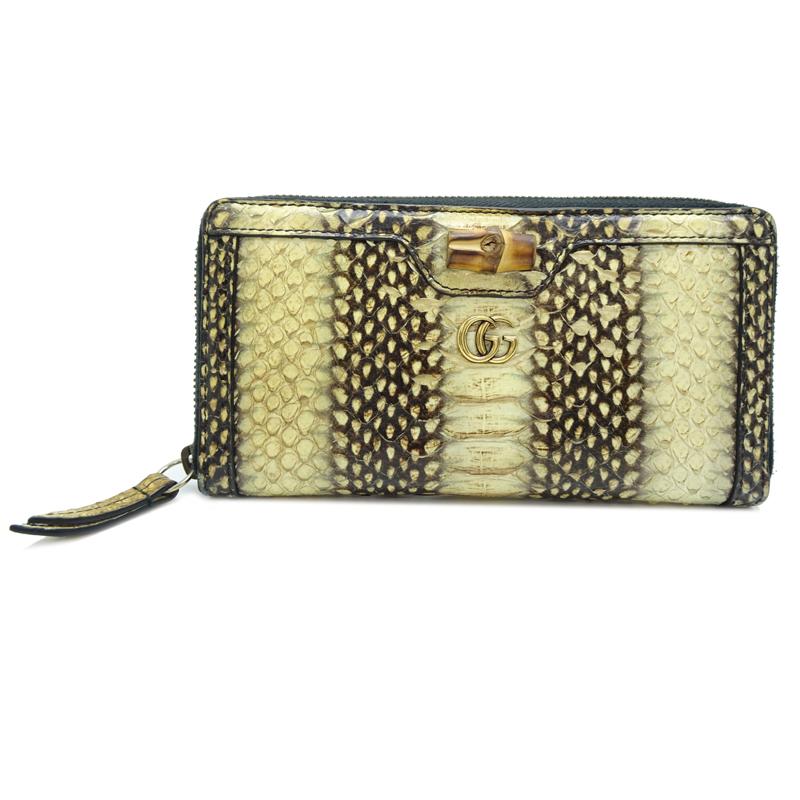 GUCCI ラウンドファスナー長財布 グッチ ダイアナ コンチネンタル