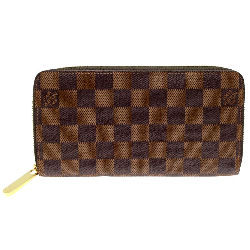 美品 ✨ルイヴィトン VUITTON ダミエ エヌベ ジッピーウォレット 長財布 LOUIS VUITTON ［銀座店］LOUIS LV ルイ・ヴィトン ジッピーウォレット