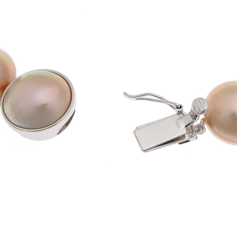 銀座店］TASAKI タサキ（田崎真珠） 13.9〜13.2mm マベ パール