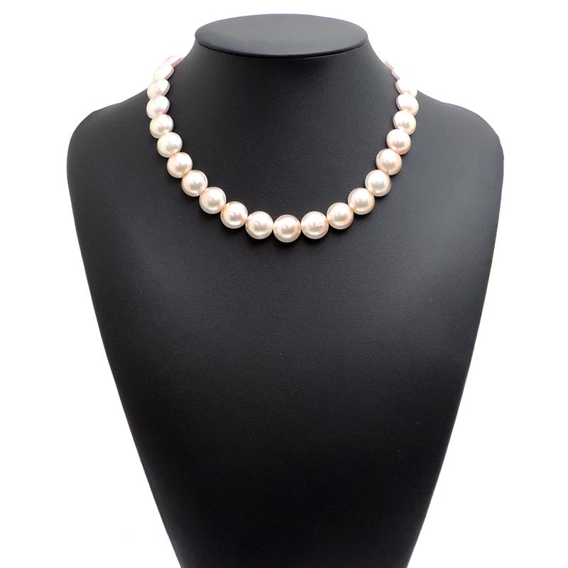 銀座店］TASAKI タサキ（田崎真珠） 13.9〜13.2mm マベ パール