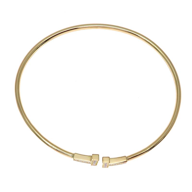 ティファニー TIFFANY&Co. Ｔワイヤー ダイヤ ブレスレット Tワイヤー ダイヤ ブレスレット ミディアム[60010754] T Wire Diamond