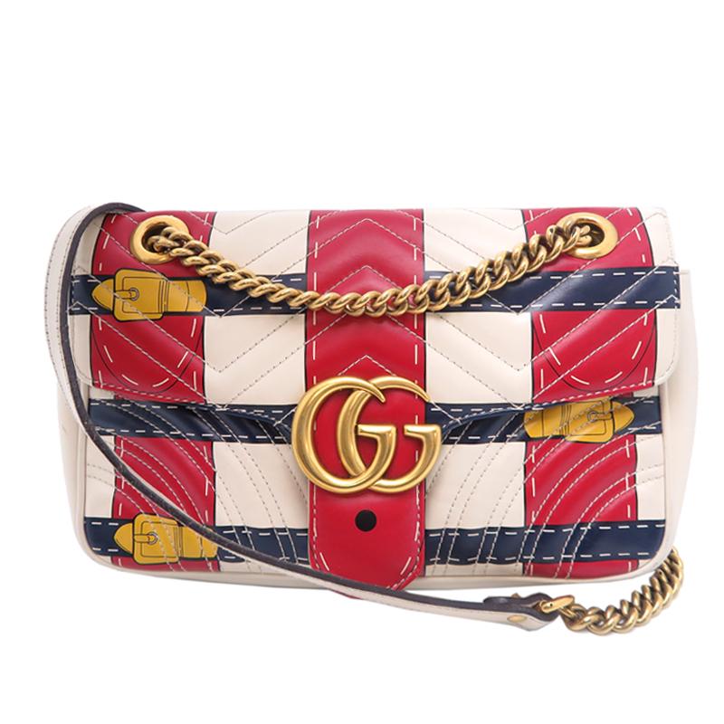 GUCCI（グッチ） ［銀座店］GUCCI GGマーモント スモール チェーン 