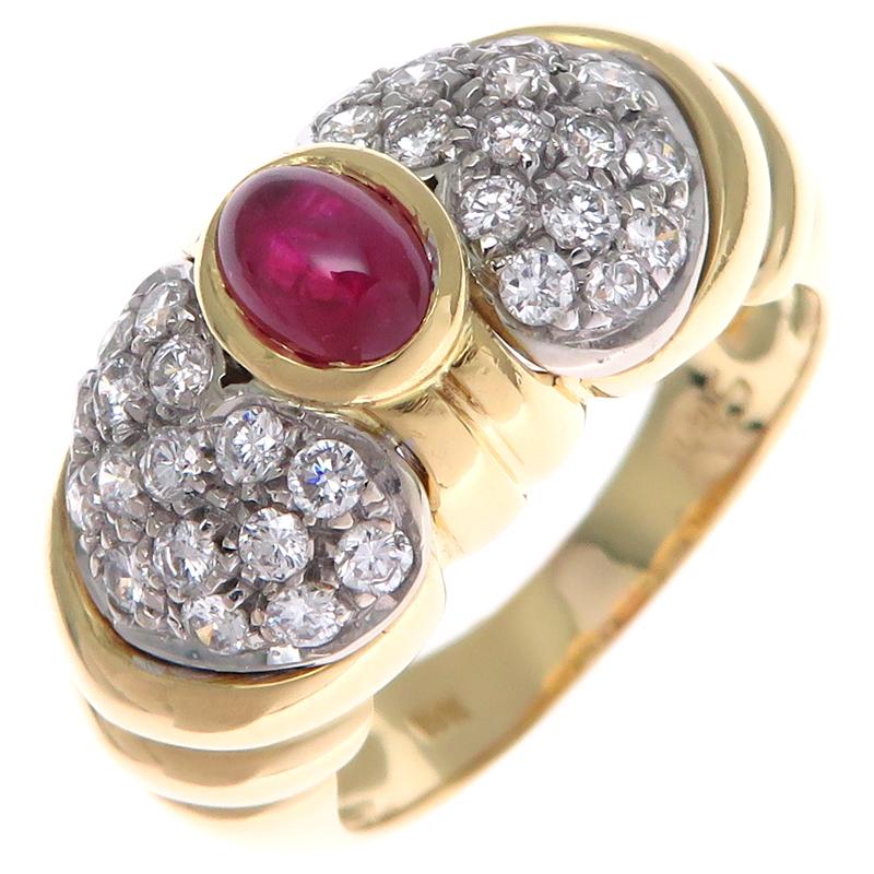 飯能本店］STAR JEWELRY スタージュエリー ルビー ダイヤモンド リング 