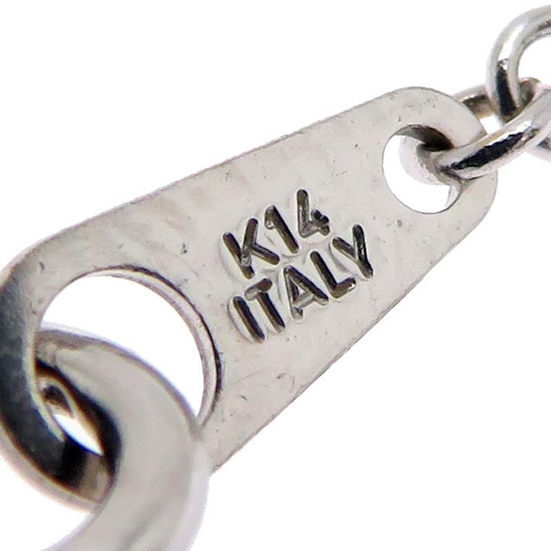 飯能本店］Non Brand ノンブランド ダイヤモンド ネックレス K14  