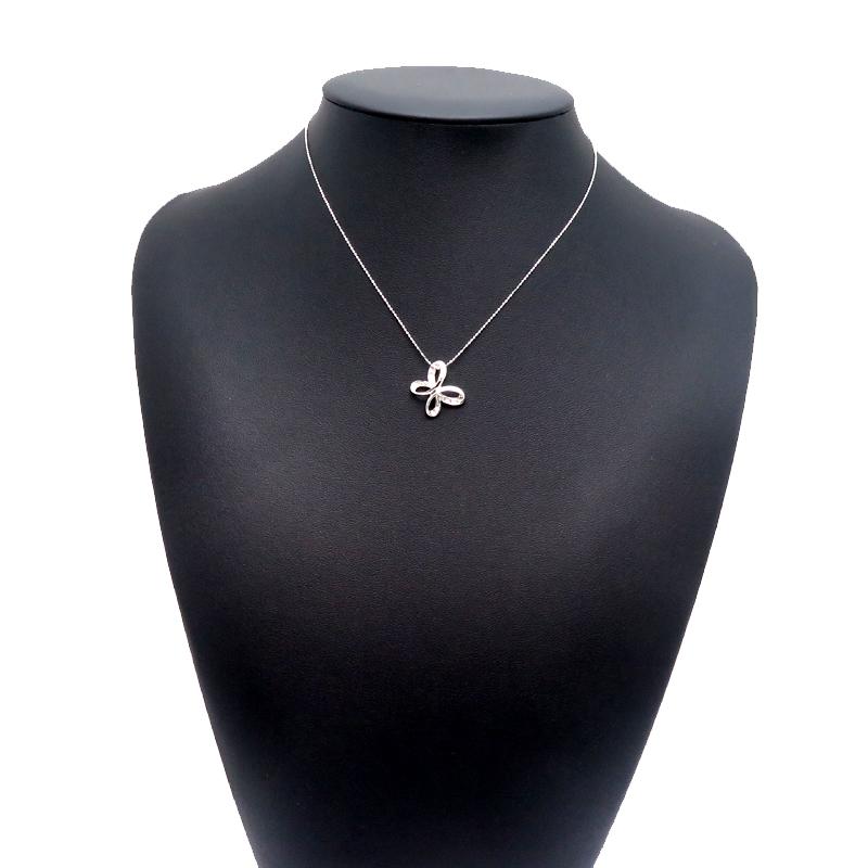 飯能本店］Non Brand ノンブランド ダイヤモンド ネックレス K14  