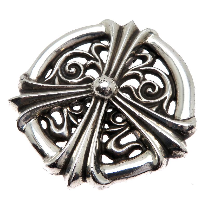 銀座店］CHROME HEARTS クロムハーツ ピース メダリオン レザー