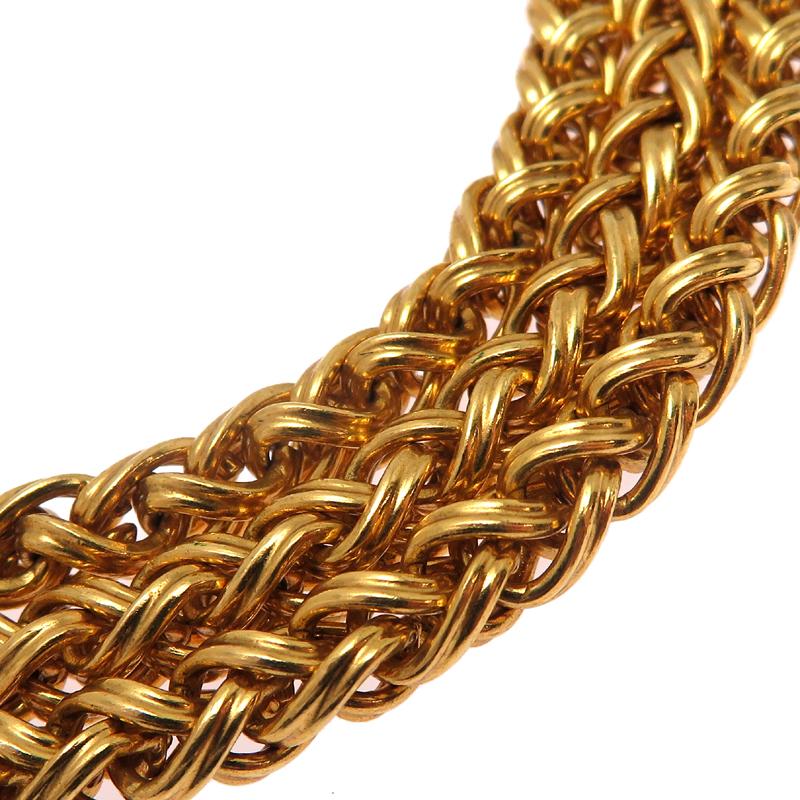 シャネル　チェーンベルト チェーンベルト - メタル & カーフスキン、ブラック & ゴールド