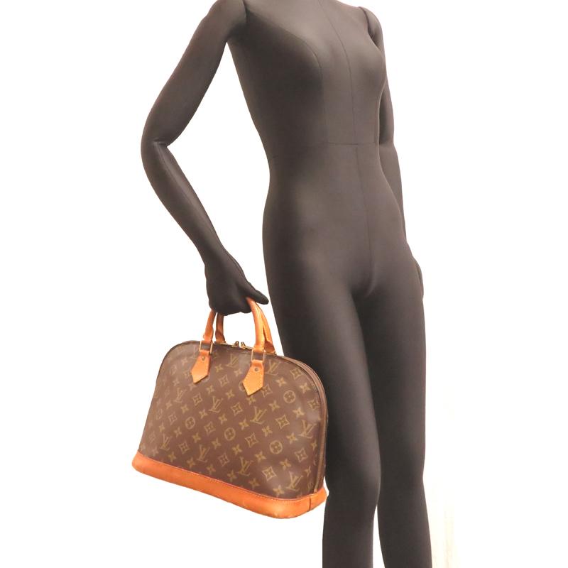 ルイ・ヴィトン アルマ M51130 モノグラム ハンドバッグ ブラウン LOUIS VUITTON ルイ・ヴィトン Louis Vuitton アルマ 手提げ