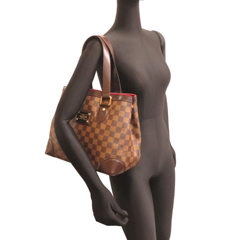 ヤンバン様　ルイヴィトン　ダミエ　エベヌ　ハムステッドMM　ハンドバッグ LOUIS VUITTON ルイヴィトン ショルダーバッグ ダミエ