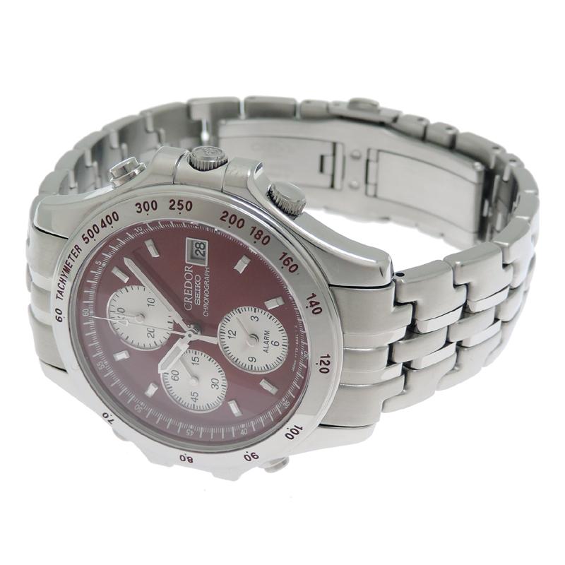 ［飯能本店］SEIKO セイコー クレドール パシフィーク GCLE991 ( 7T72-6A10 ) 腕時計 メンズ DH86480の画像