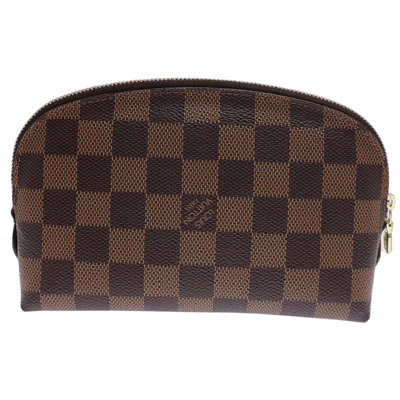 ルイヴィトン ポシェット コスメティック ダミエ エベヌ ポーチ 茶 ブラウン LOUIS VUITTON（ルイ・ヴィトン） ［飯能本店］LOUIS VUITTON LV