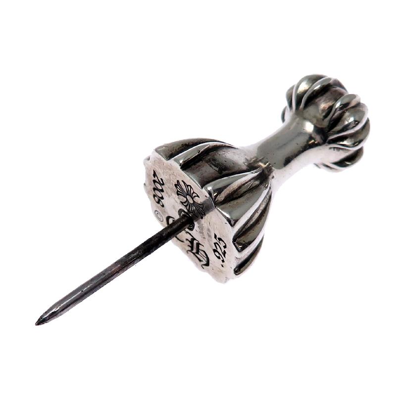 銀座店］CHROME HEARTS クロムハーツ SV925 ガビョウ ピン ブローチ