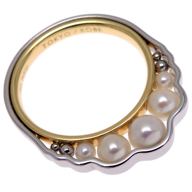 銀座店］TASAKI タサキ（田崎真珠） リキッド スカルプチャー