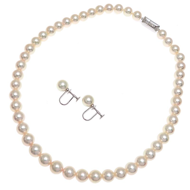 MIKIMOTO（ミキモト） ［飯能本店］MIKIMOTO イヤリング付き 43cm 8.5